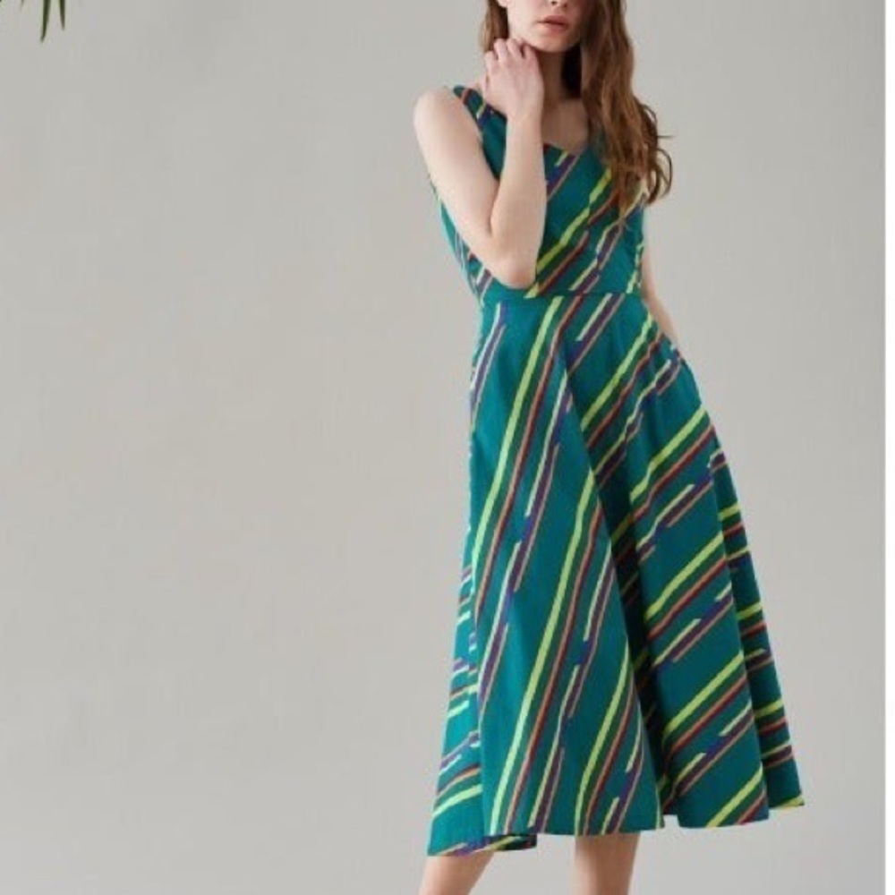 Emily and Fin Margot Dress Medium Flash of Brights